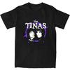 Summer The Tinas Printed Men's T-Shirt Cotton Tee O Neck Women Short Sleeve High Quality Sport Tops Casual Oversize Streetwear