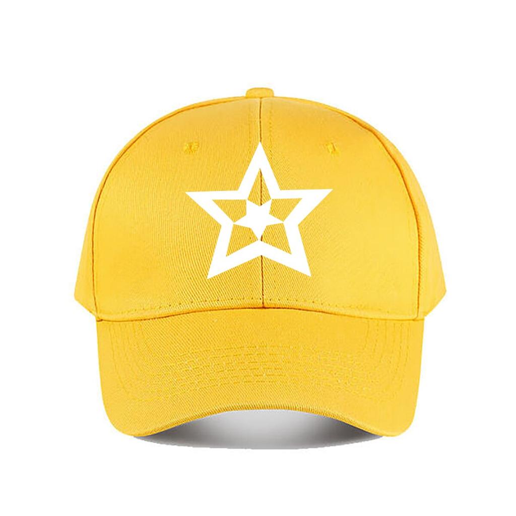 Star Logo Multicolor Snapback Hat Casual Streetwear Baseball Cap Fashion Unisex Sunhat Womens Outdoor Sports Snapback Cap