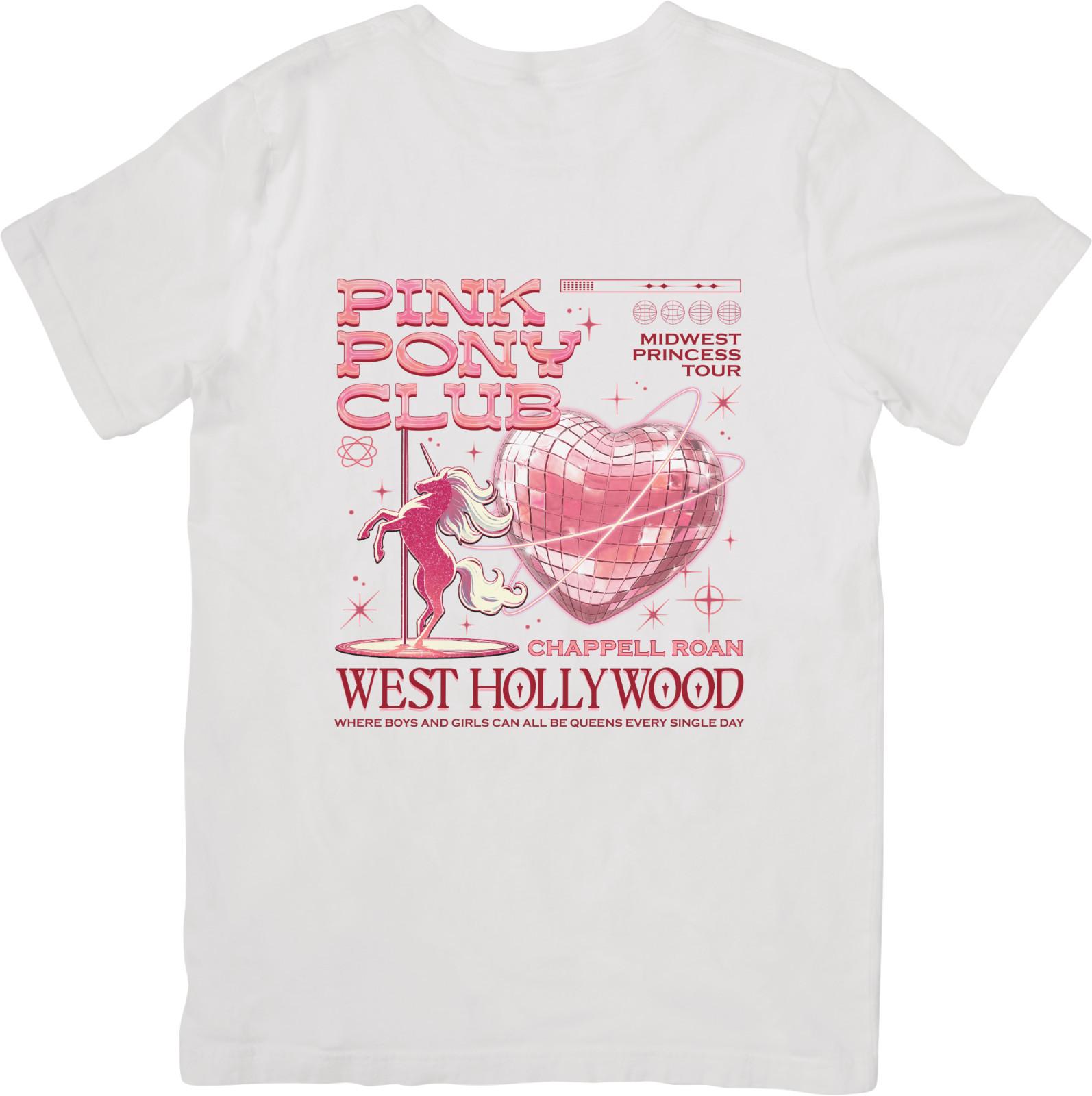 Chappell Roan pink pony club Music suitable for Men Women Cotton T-Shirt XXXXL