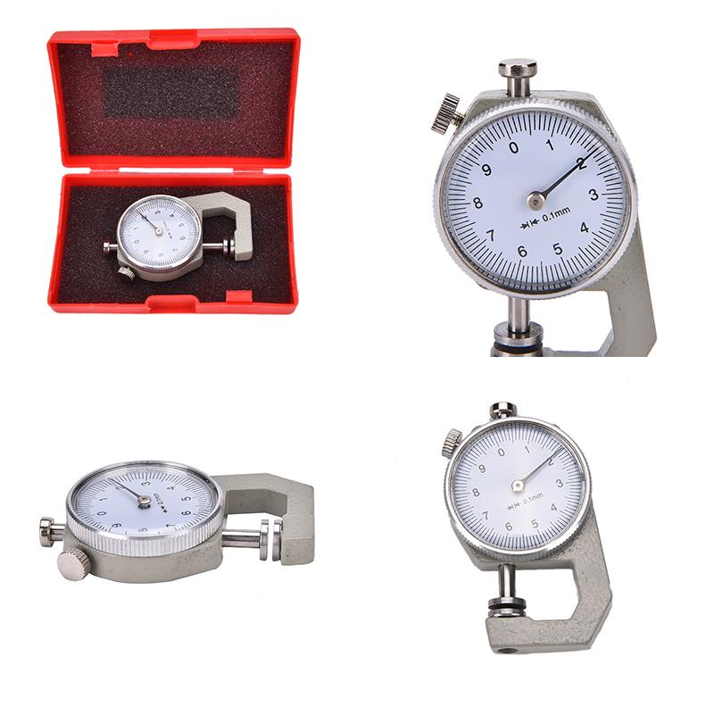 0-10Mm Leather Thickness Metal Gauge Tester Measure Leathercraft Tool Craft