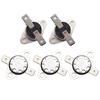 5 Pcs KSD301 Thermal Control Switch 250V 10A Normally Closed NC Thermostat Temperature Switch