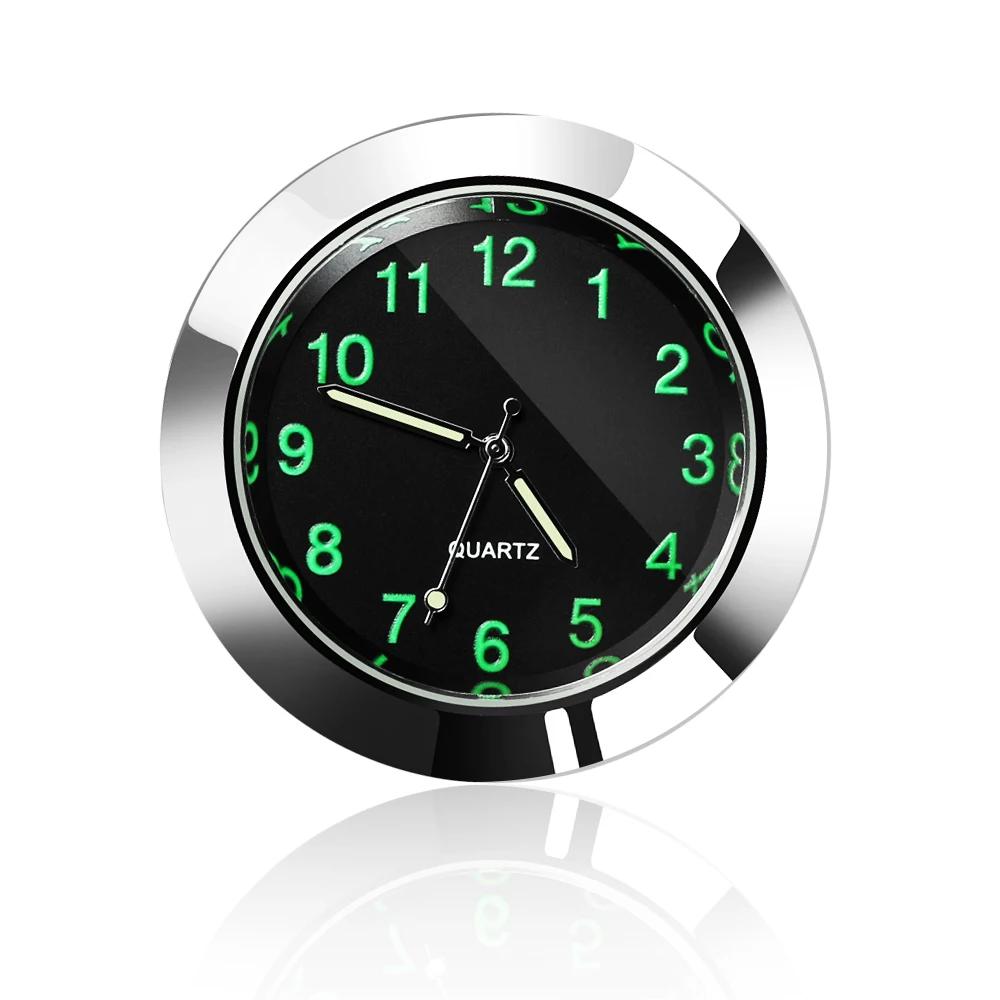 

Car Clock Luminous Auto Ornament Car Accessories For Mercedes benz AMG A B C E S R G Class GLK GLA GLC GLB GLE CLS CLA срібний