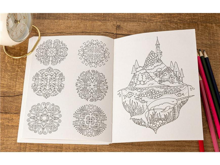 Small Victories English Coloring Book: Adult Stress Relief and Coloring