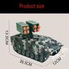 New 2.4G RC Battle Tank Military Simulation Track Missile Launcher Electronic Sound and Light Remote Control Toy Children Shooting Boys Gift