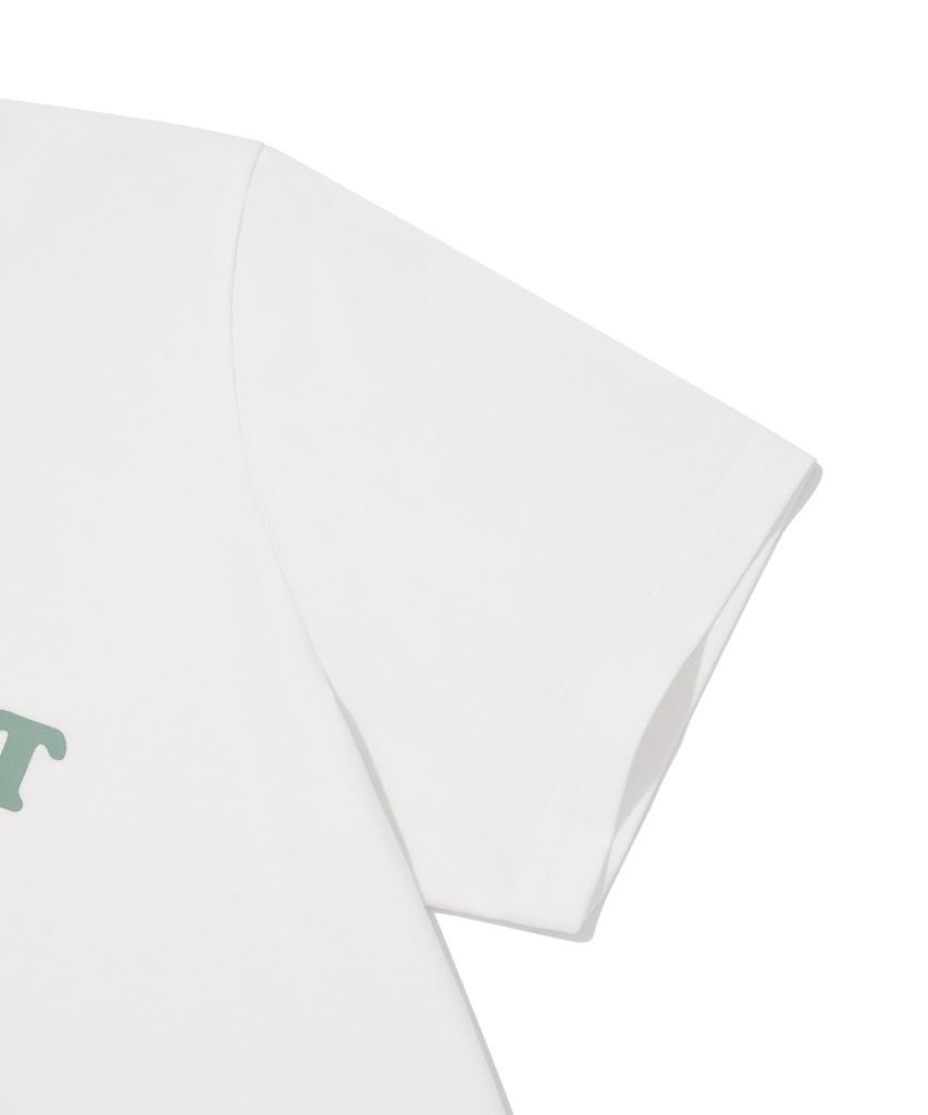 COVERNAT WOMAN Cooper Logo Seoul T-Shirt White