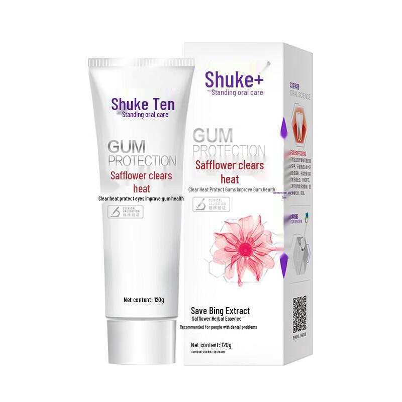 Shuke Safflower Heat-Clearing Toothpaste