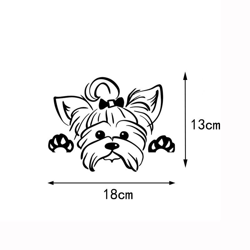 Automobiles Parts Car Stickers Dog Pet Stickers, Car Doors Body Bumpers, Decorative Car Windows Stickers Exterior Accessories