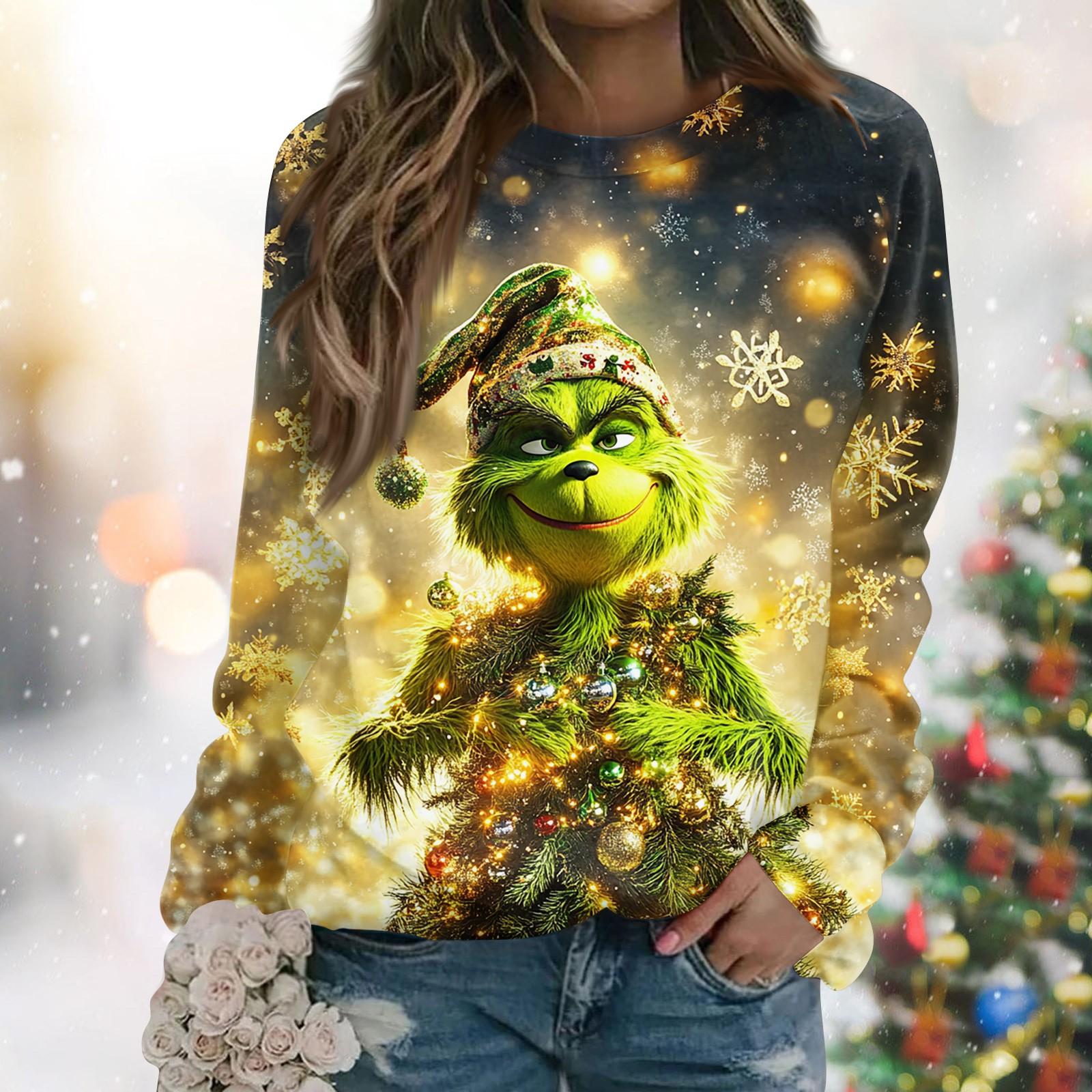 

Женская повседневная модная блузка с принтом и длинным рукавом, с круглым вырезом, свитшот, толстовка ко Дню святого Валентина M бежевый