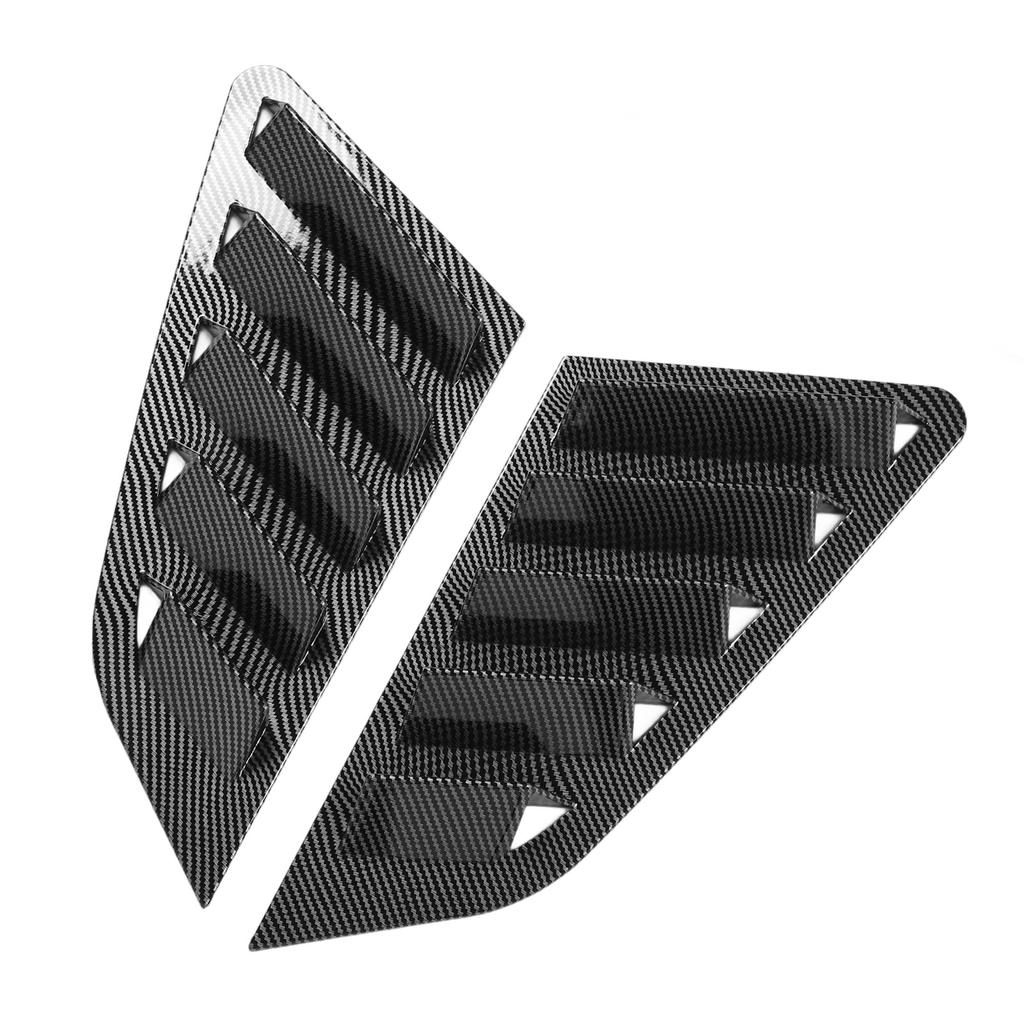 P  of Rear Window Louver Cover Sturdy ABS Left Right Side Window Shutter Cover Trim for     8Y Hatchback
