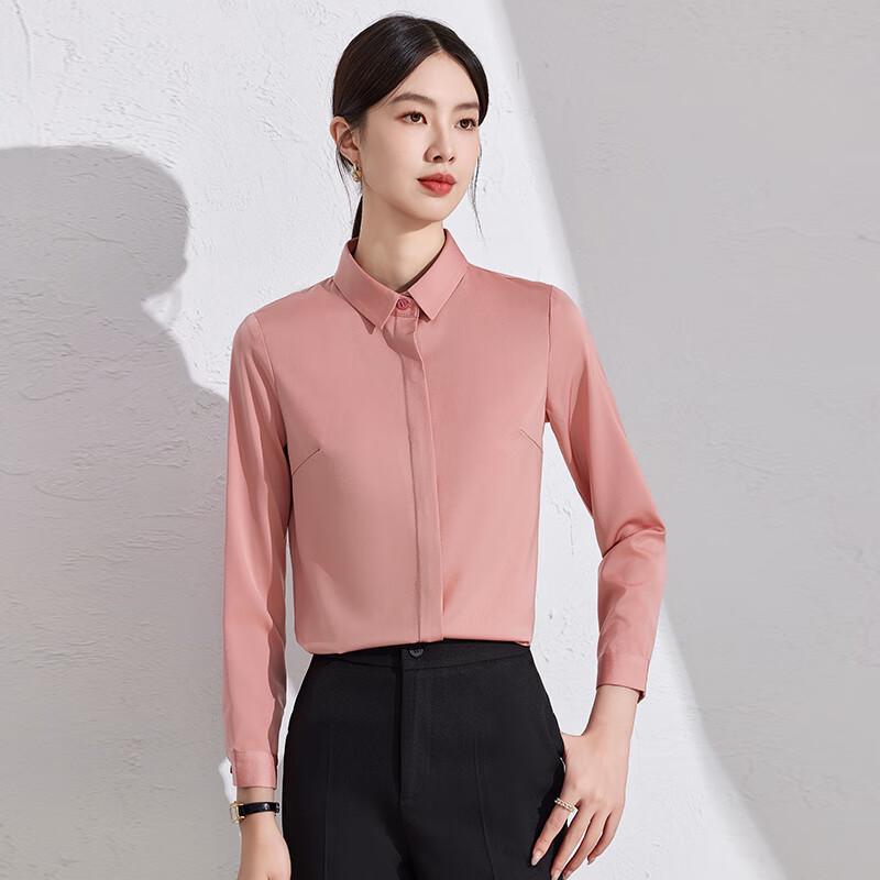 Women's Long Sleeve Slim Fit Professional Shirt