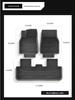 Tesla Model Y (2025) TPE Floor Mats - Specialized Fit for Refresh Headlight Model
