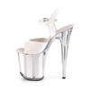 Fashion Round Toe Stiletto Heel 20cm Heels Platform Model Catwalk Women's Sandals Do Not Grind Feet Pseudonym