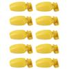 10Pcs Automatic Waterers Yellow Drinking Cups Bowl for Quail Chicken Birds Large SizeLeft
