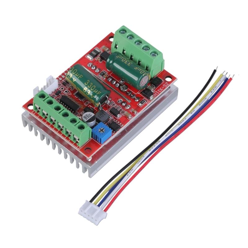 Portable Motor Driver Powerful Ranges Voltages 400W Three Phase with Integrated Hall Scences Electrical 6-60V, 0-5V