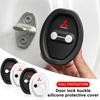 4Pcs Car Door Stopper Cover Door Lock Protector Cap for Outlander Lancer Pajero Exterior Styling Accessories