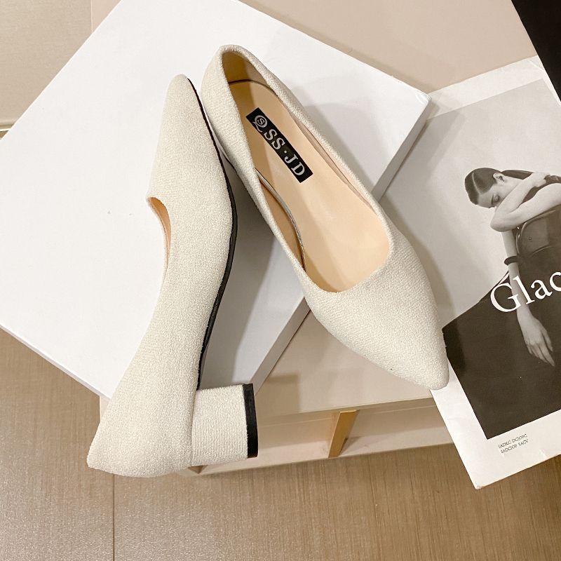 

3-5 Black high heels Children s thin heels Student etiquette Large size 41-43 Work single shoes Career interview leather shoes 22