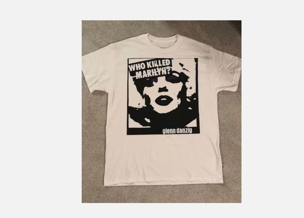 Glenn Danzig Who Killed Marilyn T Shirt Full Size S-5XL