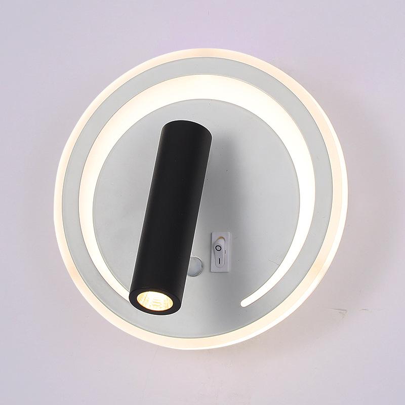 Rotatable LED Wall Lamp for Bedroom, Living Room, and Study