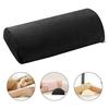 Black Semicircle Natural Pillow For Neck Support Portable And Breathable Wide Application Supportive