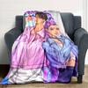 1pc KPop Demon Hunters20 Blanket, Gift, for Men and Women, Soft Blanket, Good for Sofa Bed Couch Travel, Lightweight Flannel Blanket