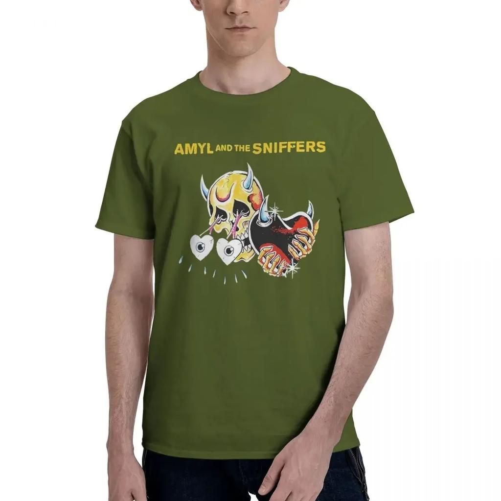 Amyl And The Sniffers 100 Cotton Casual Breathable Confortable Top New Gifts And Tshirts Funny Gift