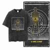 Vintage Washed DROP Surreal Art Oversized TShirt Dark Aesthetic Falling Unisex Graphic Tee  Vintage Clothes Women Clothing