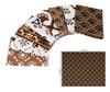 Soimoi 8 Pc Fat Quarter Bundle,  Dog Paw Print  Print 18"x 22"  DIY Patchwork-  100  Cotton  Pre-Cut Quilting Fabric