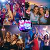 5 ks LED svítící gumička do vlasů Blikající gumičky do vlasů pro dívky a ženy Gumičky do vlasů Svítící ve tmě Fluorescenční Party drobnosti