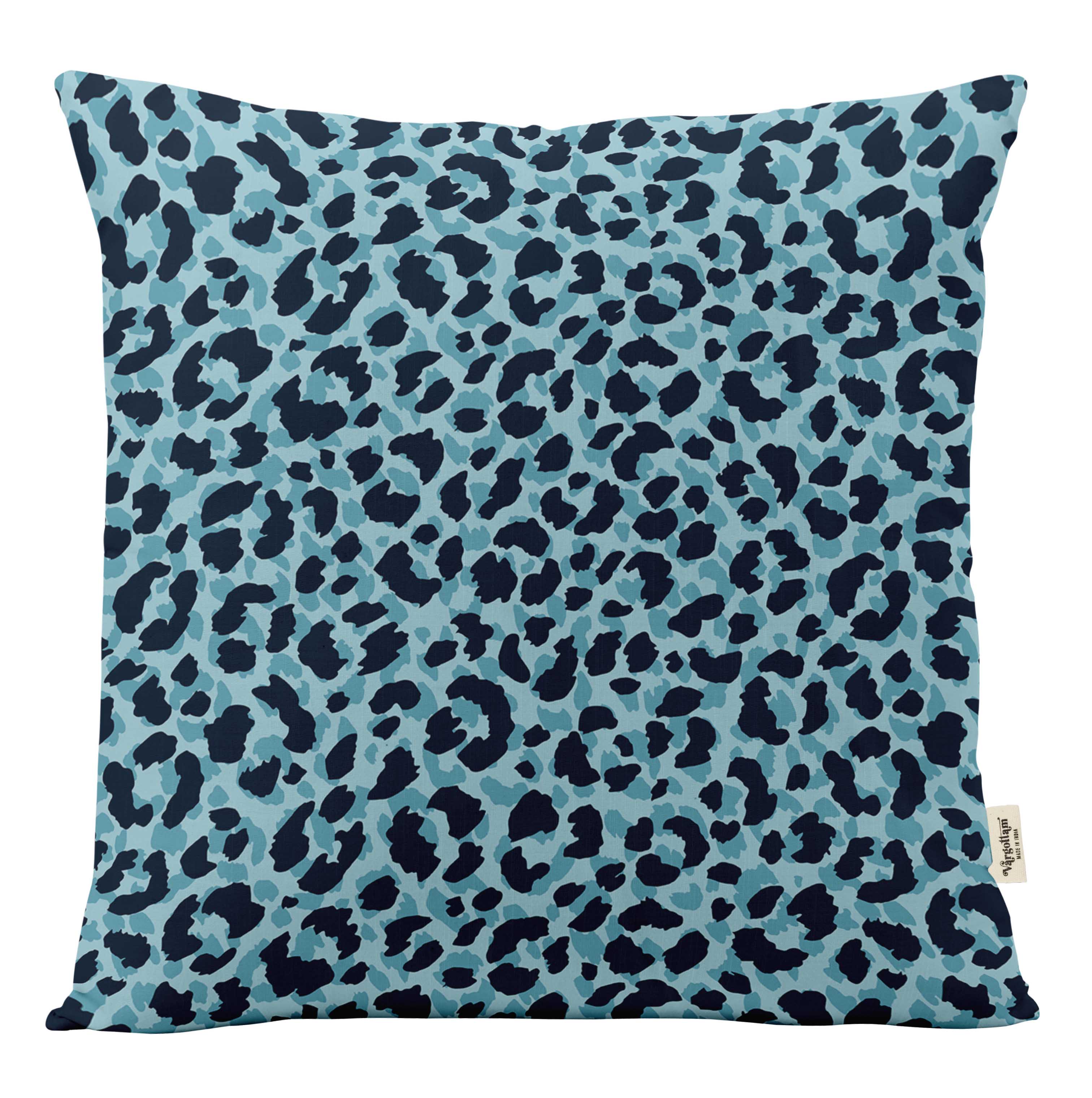 

Vargottam Розкішні друковані сині наволочки Декоративні наволочки Квадратна декоративна наволочка 12x12 Inches синій