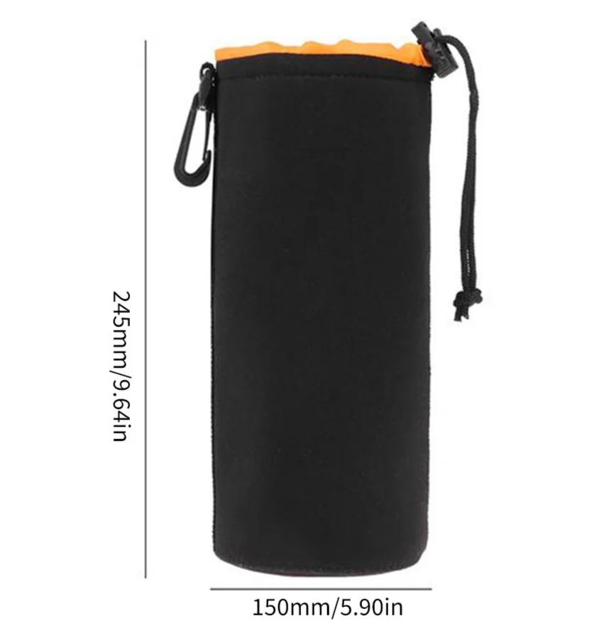 Camera Lens Pouch Bag Soft Neoprene Waterproof DSLR Camera Lens Protective Bag For Canon Sony Most Digital SLR Camera