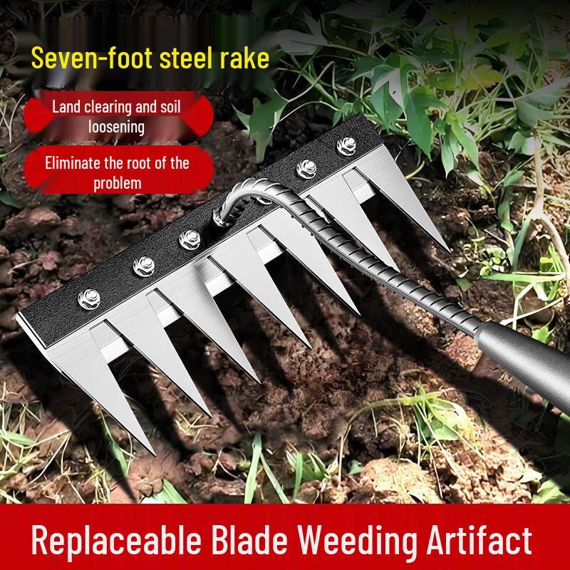 Zhengqi Multi-functional Manganese Steel Weeding Tool