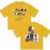 Rapper Bruno Mars The Romantic Tour 2026 Merch T Shirts Men's Vintage Fashion Oversized Cotton T-shirt Gothic Clothing Tee Shirt