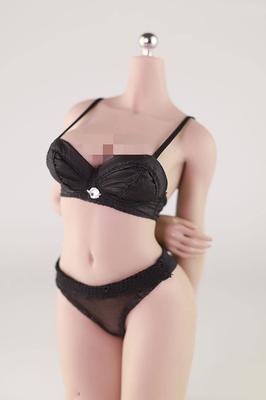 [Tbmodel] Φιγούρα Κλίμακας 1/6 Μπικίνι Σουτιέν Κιλότες Εσώρουχα Φιγούρα Δράσης για TBLeague Μαύρο