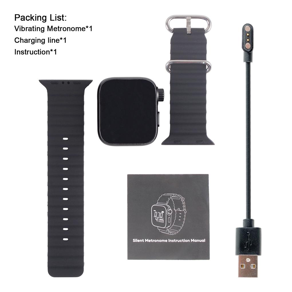 Vibrating Metronome Watch Electronic Metronome Running Sports Metronome Piano Metronome Musical Instrument Sports Universal