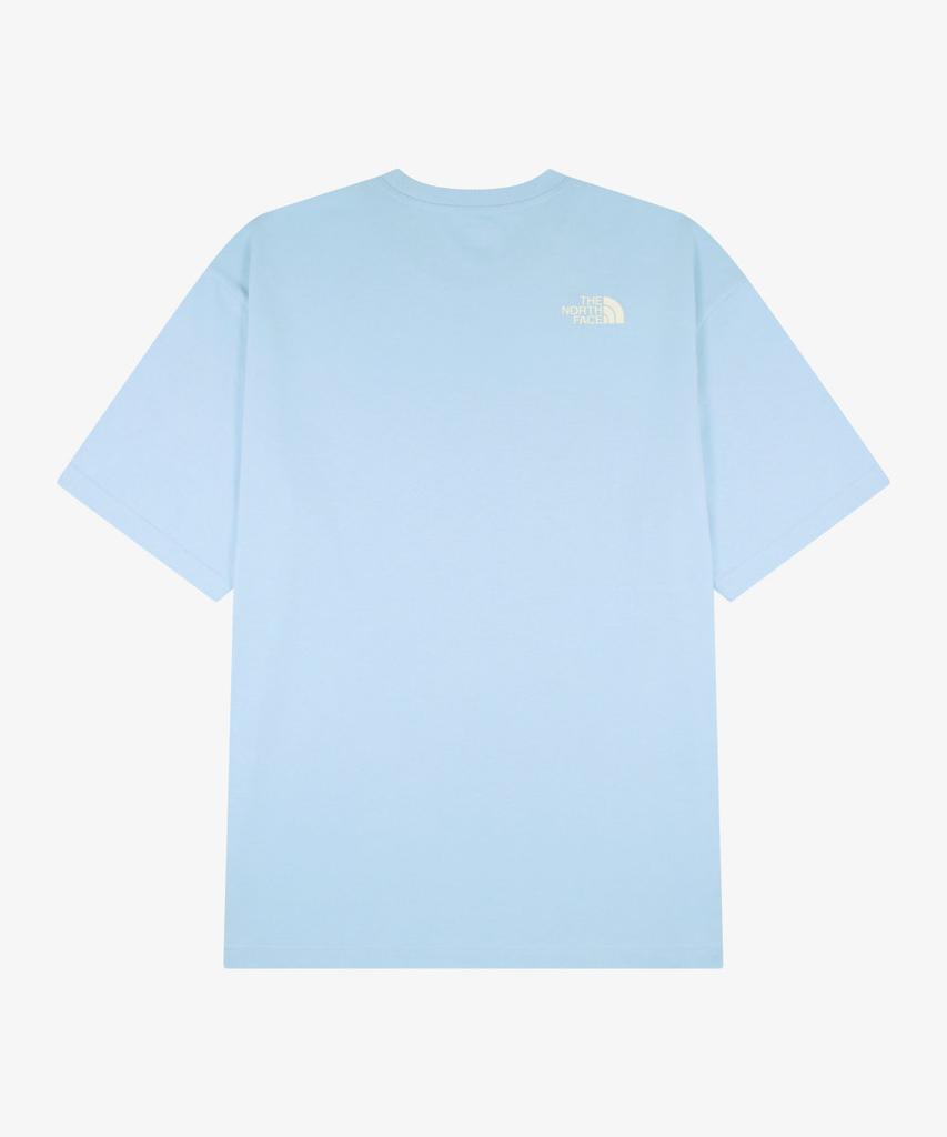 Noseupeiseu Nt7Us10M Signature Short Sleeve T-Shirt Light Blue