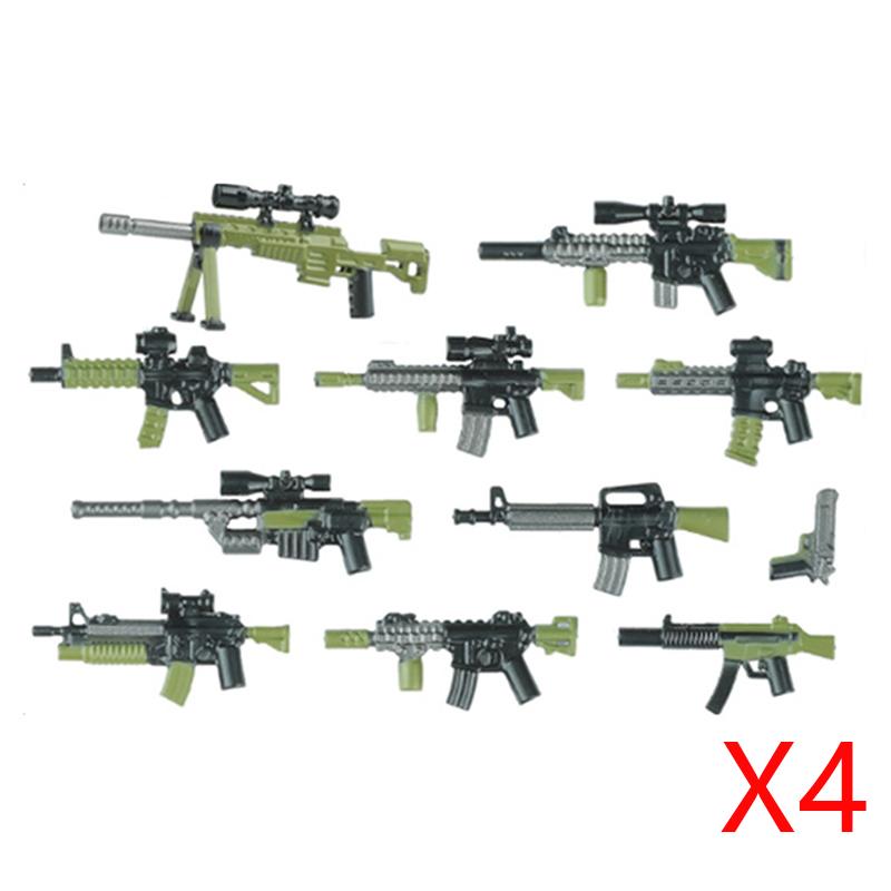 Militärwaffen Bausteine Moderne Spezialeinheiten Figuren Armee Soldat Stadtpolizei Mehrfarbig AK Zubehör Steine Spielzeug