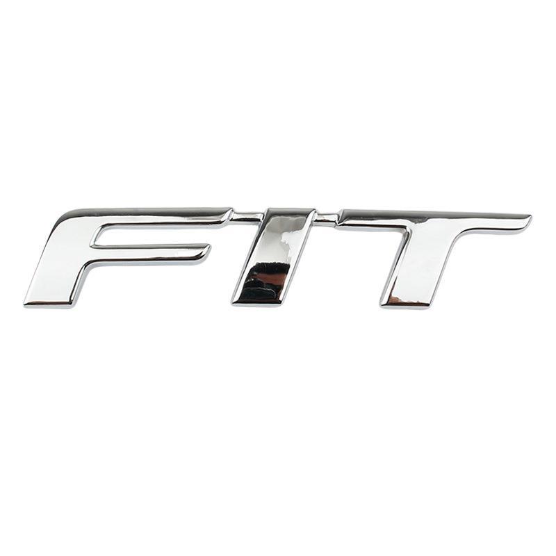Applicable to 09-21 third and fourth generation new Fit FIT English letter mark FIT car mark trunk tailgate mark
