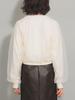 Ray Beams Long Sleeve Tulle Layered IVORY FREE Women's T-Shirt, Cardigan,