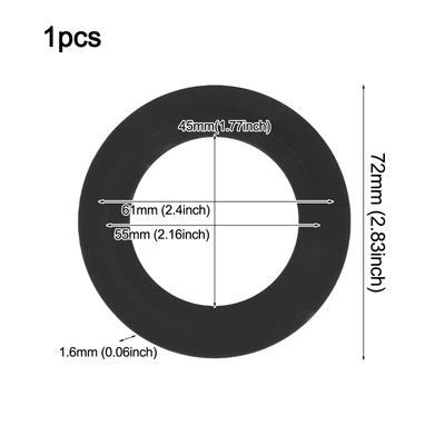 Toilet Flush Valve Seal Washer Replacement for Siamp For Optima 49 and 50 Models for Secure Fit and Water Saving Performance