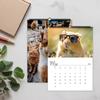 1pc 2026 Wall Calendar, Abstract Animal Collection, 12 Beautiful Designs, Perfect Gift for Birthdays, Christmas, New Year