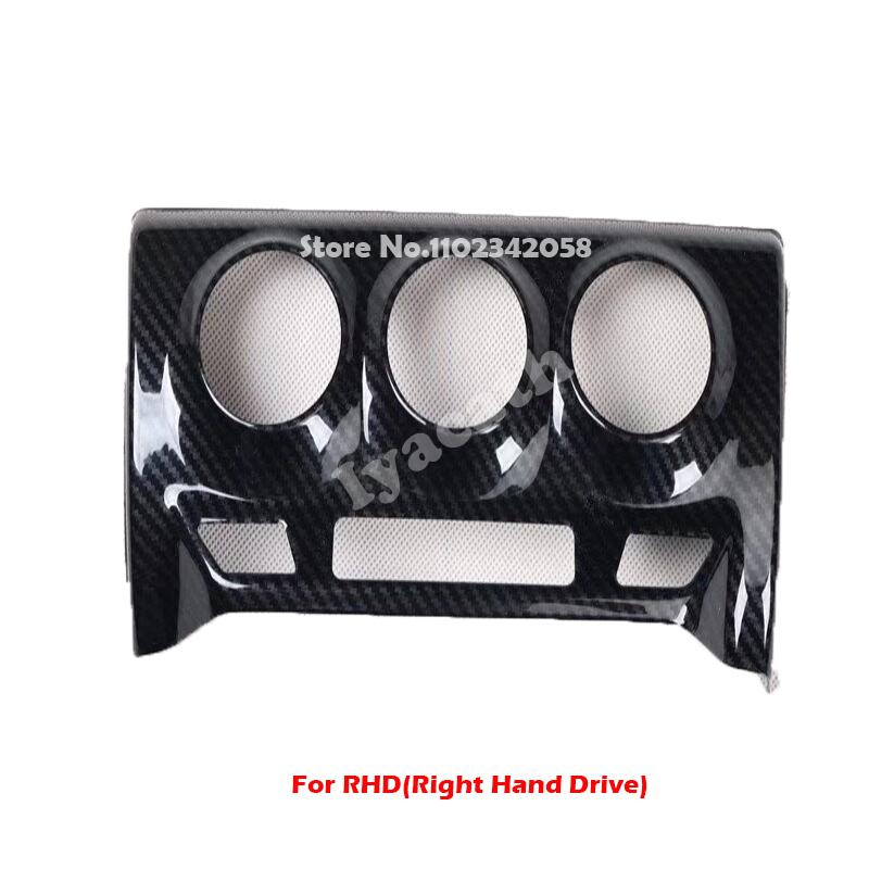 LHD RHD For 2014 2015 Toyota Yaris L Vios FS ABS Carbonfiber Window Rise Switch Gear Shift Panle Steering Wheel Air Switch Cover