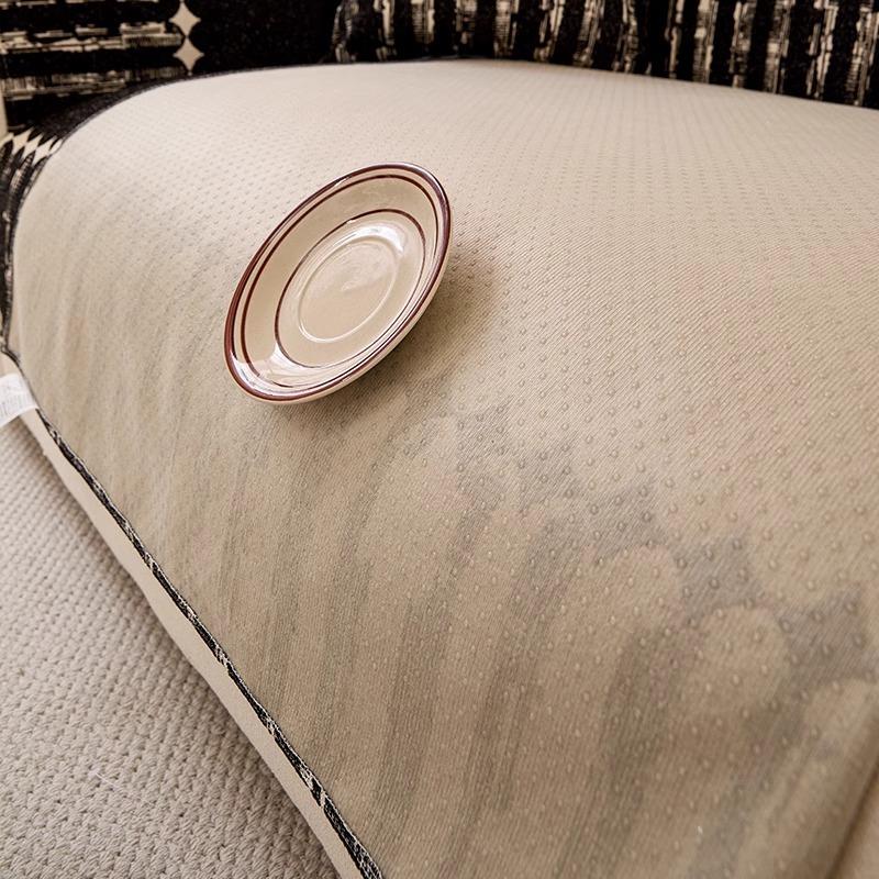 Chenier sofa cushion universal in all seasons 2025 new simple and beautiful starlight seat cushion cloth non-slip sofa seat cushion