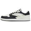 Life Collection Slip Resistant Cushioning Abrasion Resistant Low Top Skateboard Shoes Men's Black White Gray 112258068-2