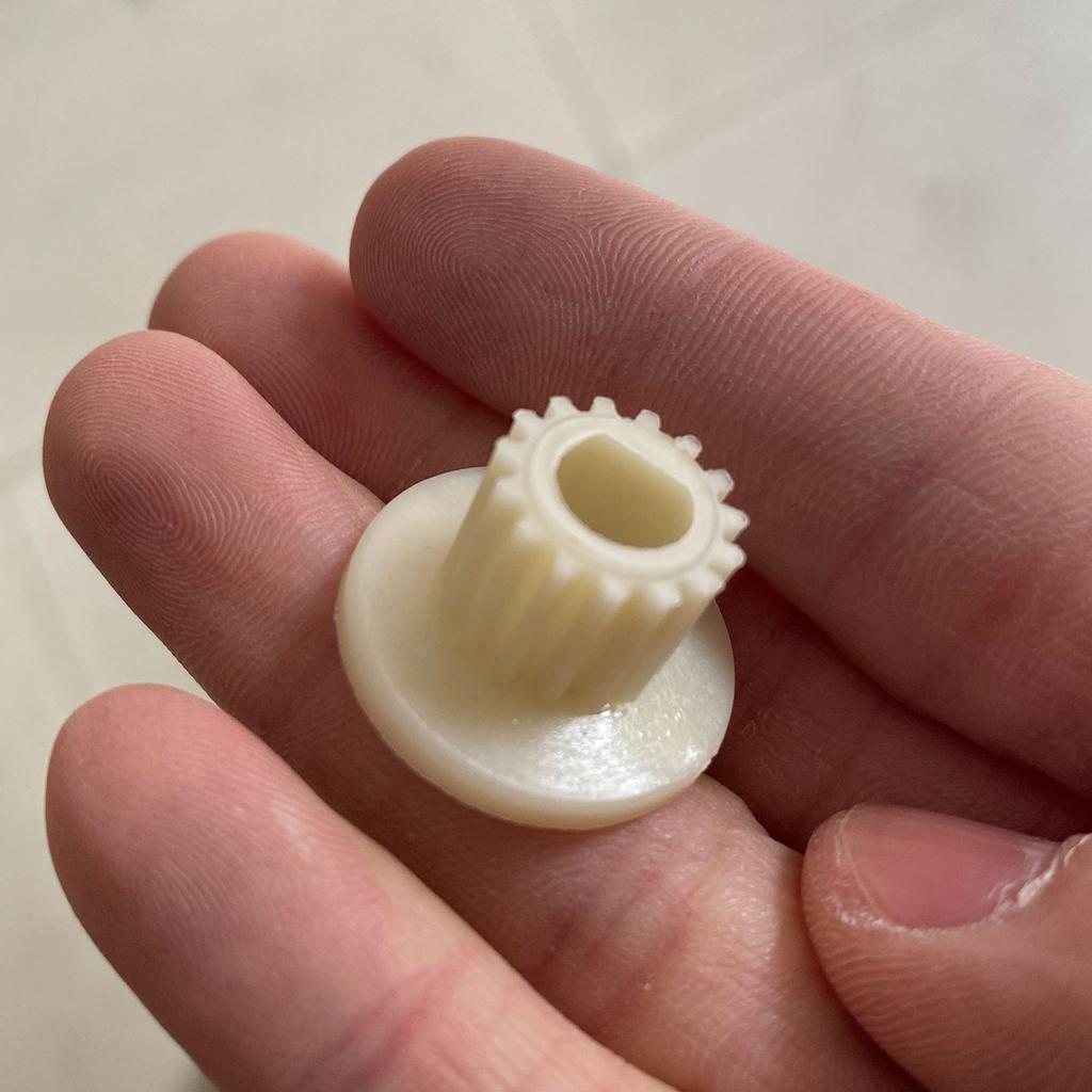 10PCS Bread Machine Motor Transmission Kit 15 Teeth Bread Maker Gear Motor Drive Gear Belt Drive Pulley Plastic Material
