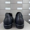 Herren Dark Vollnarbenleder Low-Top Skate-Schuhe - Unisex Klassisch & Trendig