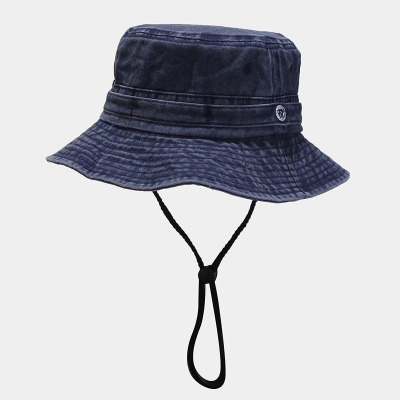 Retro Patching Sun Protection Cap With Wide Brim And Antiinsect Features For Outdoor Sports
