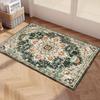 VIKAMA American Persian Machine Washable Carpet Low Pile Soft Non-Slip Welcome Doormat Home Decor Bathroom Kitchen Rug
