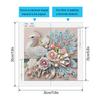5D DIY Partial Special Shaped Drill Diamond Painting Kit Peacock Swan Decor