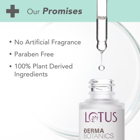 Lotus Herbals Dermabotanics Kojic Acid + Multi Berry Hi-Dose Serum|Reduces Pigmentation & Dark Spots|Calms Redness,28Ml