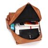 Vintage PU Leather Men's Backpack